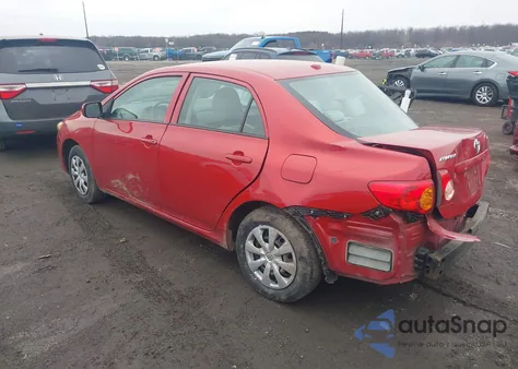 2010 Toyota Corolla Le z USA, uszkodzony, nr VIN 2T1BU4EE7AC281925